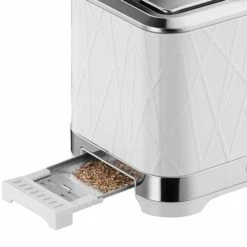 Russell Hobbs Structure White 2 Slice Toaster -Deals Russell Hobbs Store rh inset image 28090 3