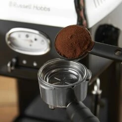 Retro Espresso Coffee Machine Black -Deals Russell Hobbs Store rh inset image 28251 2