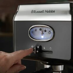 Retro Espresso Coffee Machine Black -Deals Russell Hobbs Store rh inset image 28251 4