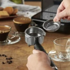 Retro Espresso Coffee Machine Black -Deals Russell Hobbs Store rh inset image 28251 6