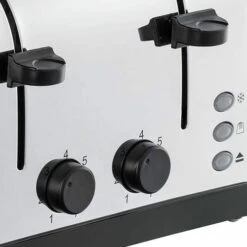 Russell Hobbs Stainless Steel 4-slice Toaster - Black -Deals Russell Hobbs Store rh inset image 28360 2