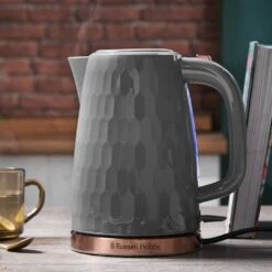Russell Hobbs Honeycomb Kettle Grey with Rose Gold 17 Russell Hobbs Honeycomb Kettle Grey with Rose Gold -Deals Russell Hobbs Store rh inset image n26055 9692 inset 8