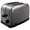 Russell Hobbs 2 Slice Toaster Steel Brushed Stainless Steel -Deals Russell Hobbs Store rh main image 18780