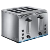 Russell Hobbs Buckingham 4 slice Toaster Brushed Stainless Steel -Deals Russell Hobbs Store rh main image 20750