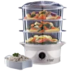 3 Tier Food Steamer White -Deals Russell Hobbs Store rh main image 21141