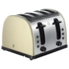 Russell Hobbs Legacy 4 Slice Toaster - Cream -Deals Russell Hobbs Store rh main image 21302 1