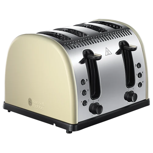 Russell Hobbs Legacy 4 Slice Toaster - Cream 3 Russell Hobbs Legacy 4 Slice Toaster - Cream
