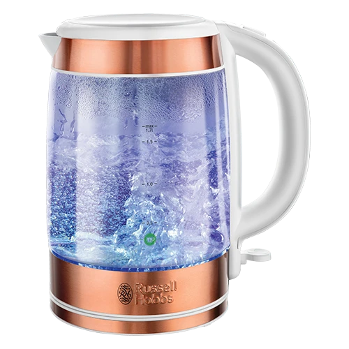 Russell Hobbs Illuminating Glass Kettle in Copper 8 Russell Hobbs Illuminating Glass Kettle in Copper - Image 6