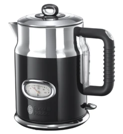 Russell Hobbs Retro Black Kettle