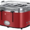 Russell Hobbs Retro Red 4 Slice Toaster -Deals Russell Hobbs Store rh main image 21690 1