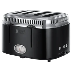 Retro Black Glass Coffee Maker -Deals Russell Hobbs Store rh main image 21691