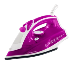 Steam Genie Handheld Garment Steamer Purple And White -Deals Russell Hobbs Store rh main image 23064 2