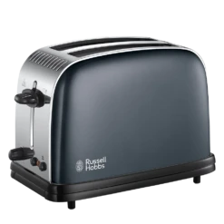 Russell Hobbs Stainless Steel 2 Slice Toaster - Black -Deals Russell Hobbs Store rh main image 23332 1