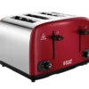 Russell Hobbs Cavendish Red 4 Slice Toaster -Deals Russell Hobbs Store rh main image 24092 1