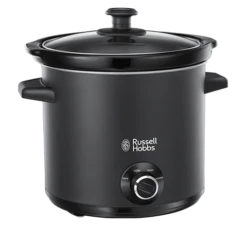 3.5L Slow Cooker - Ceramic Black -Deals Russell Hobbs Store rh main image 24180 1