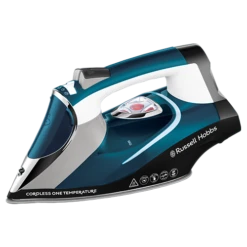 One Temperature Iron Blue And White -Deals Russell Hobbs Store rh main image 26020