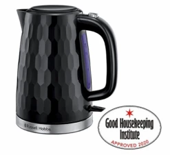 Russell Hobbs Honeycomb Grey Kettle -Deals Russell Hobbs Store rh main image 26051 GHK