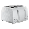 Russell Hobbs Honeycomb 4 Slice White Toaster -Deals Russell Hobbs Store rh main image 26070 3
