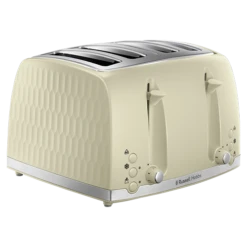 Russell Hobbs Honeycomb 4 Slice Black Toaster -Deals Russell Hobbs Store rh main image 26072 1