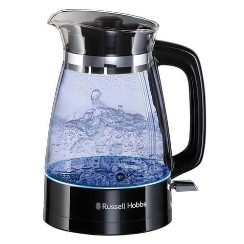 Russell Hobbs Classic Glass Kettle - Black 8 Russell Hobbs Classic Glass Kettle - Black - Image 6