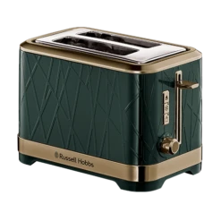 Russell Hobbs Structure Brass Ombre Blue Toaster - 2 Slice -Deals Russell Hobbs Store rh main image 26121 2