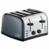 Russell Hobbs Stainless Steel 4-slice Toaster - Grey -Deals Russell Hobbs Store rh main image 28364