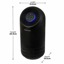 Russell Hobbs Clean Air Compact Air Purifier with Touch Control Black 8 Russell Hobbs Clean Air Compact Air Purifier with Touch Control Black -Deals Russell Hobbs Store rhap1001b product 2000px 02