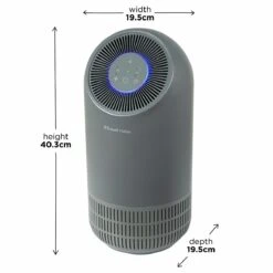 Russell Hobbs Clean Air Compact Air Purifier with Touch Control Grey -Deals Russell Hobbs Store rhap1001g product 2000px 02