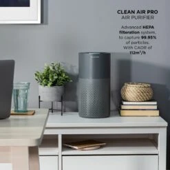 Russell Hobbs Clean Pro Air Purifier in Grey with H13 HEPA Filter 13 Russell Hobbs Clean Pro Air Purifier in Grey with H13 HEPA Filter -Deals Russell Hobbs Store rhap2001g lifestyle 2000px 01