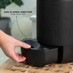 Russell Hobbs 1L Fresh Air Pro Compact 2 in 1 Black Dehumidifier & Air Purifier -Deals Russell Hobbs Store rhdh1101b lifestyle 2000px 04