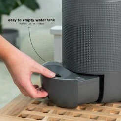 Russell Hobbs 1L Fresh Air Pro Compact 2 in 1 Grey Dehumidifier & Air Purifier -Deals Russell Hobbs Store rhdh1101g lifestyle 2000px 04