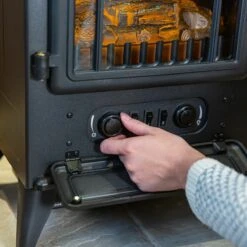 Russell Hobbs 1.85KW Black Electric Stove Fire -Deals Russell Hobbs Store rhefstv1002b lifestyle 4