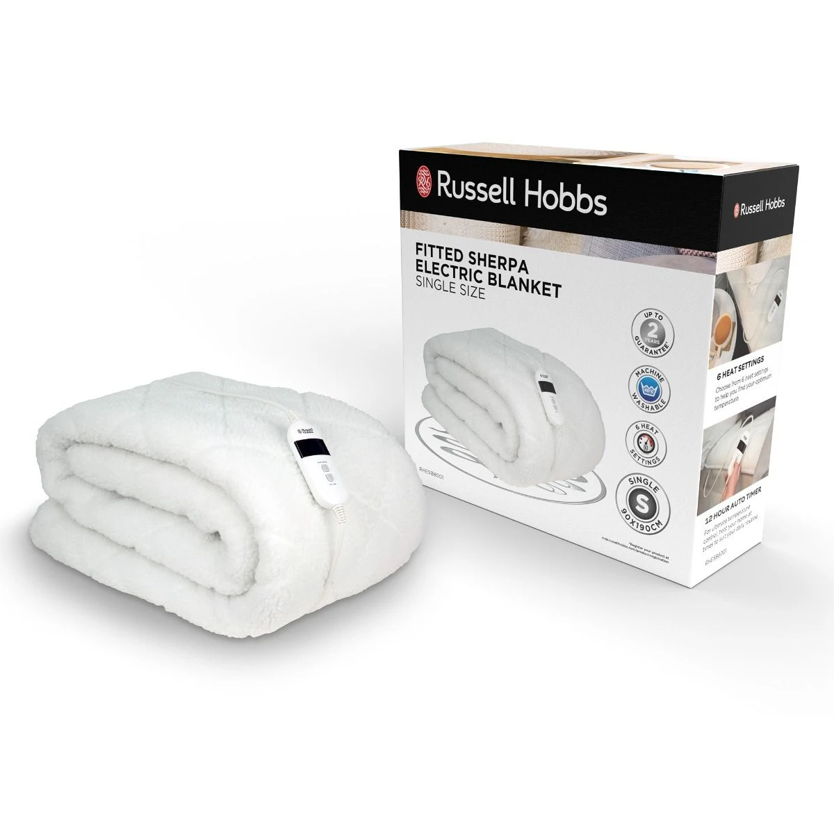 Russell Hobbs Single Electric Heated Blanket 3 Russell Hobbs Single Electric Heated Blanket