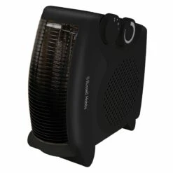 Russell Hobbs 2kW Black Portable Horizontal or Vertical Fan Heater