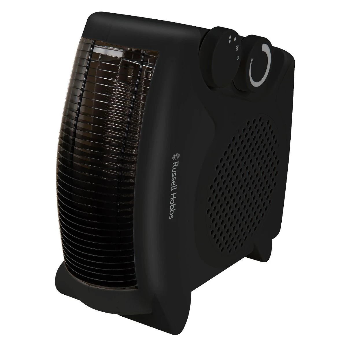 Russell Hobbs 2kW Black Portable Horizontal or Vertical Fan Heater 3 Russell Hobbs 2kW Black Portable Horizontal or Vertical Fan Heater