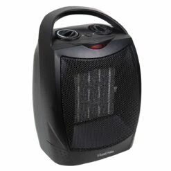 Russell Hobbs 1.5kW Ceramic Black Portable Upright Fan Heater -Deals Russell Hobbs Store rhfh1006b product hero 2