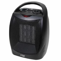 Russell Hobbs 1.5kW Ceramic Black Portable Upright Fan Heater -Deals Russell Hobbs Store rhfh1006b product hero 2000px