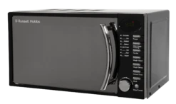 Legacy 17 Litre Black Digital Microwave With Chrome Handle