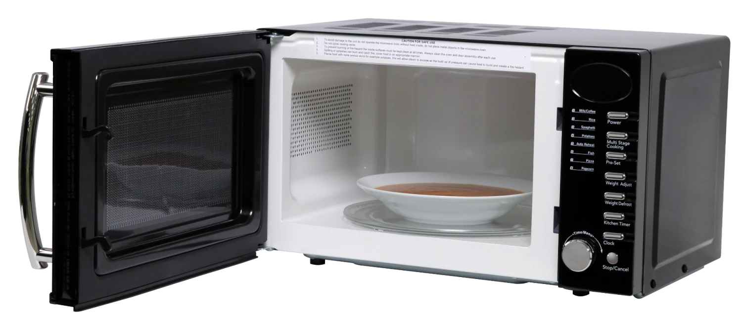 Legacy 17 Litre Black Digital Microwave With Chrome Handle 8 Legacy 17 Litre Black Digital Microwave With Chrome Handle - Image 6