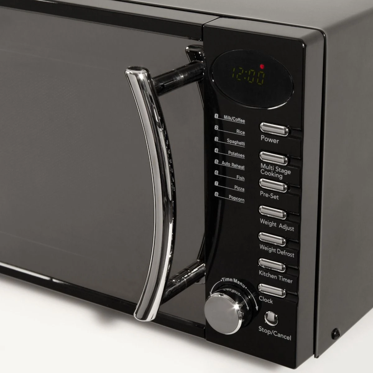 Legacy 17 Litre Black Digital Microwave With Chrome Handle 9 Legacy 17 Litre Black Digital Microwave With Chrome Handle - Image 7