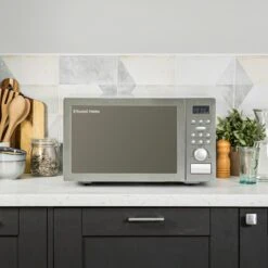 25 Litre Stainless Steel Digital Combination Microwave, Grill & Oven 16 25 Litre Stainless Steel Digital Combination Microwave, Grill & Oven -Deals Russell Hobbs Store rhm2574 lifestyle 1 web2000px
