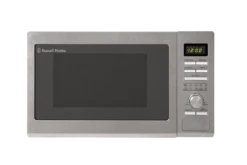 30 Litre Stainless Steel Digital Combination Microwave 14 30 Litre Stainless Steel Digital Combination Microwave -Deals Russell Hobbs Store rhm3002 front web