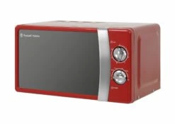 Classic Red 17 Litre Manual Microwave