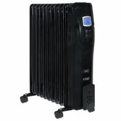 Russell Hobbs 11 Fin 2.5kW Black Oil Filled Radiator