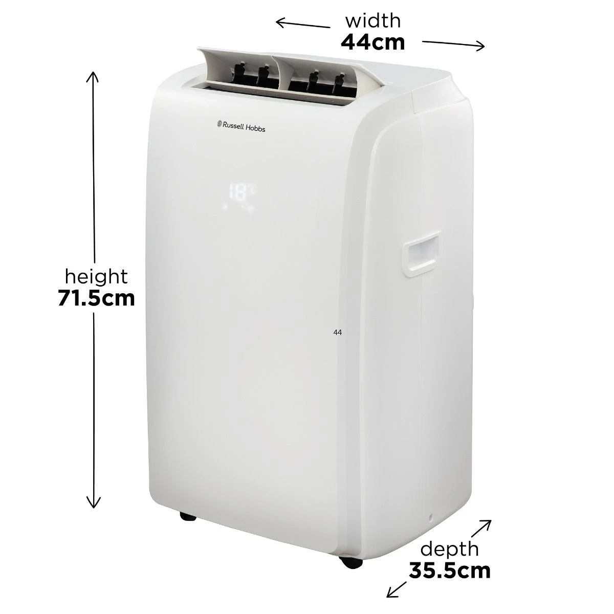 Russell Hobbs 2 in 1 Portable Air Conditioner and Dehumidifier 11000 BTU 4 Russell Hobbs 2 in 1 Portable Air Conditioner and Dehumidifier 11000 BTU - Image 2
