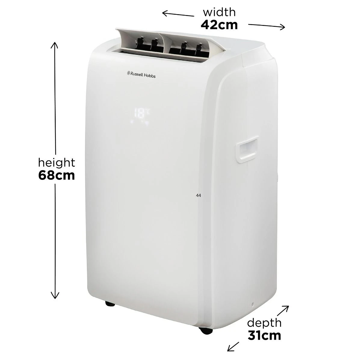 Russell Hobbs 2 in 1 Portable Air Conditioner and Dehumidifier 9000 BTU 4 Russell Hobbs 2 in 1 Portable Air Conditioner and Dehumidifier 9000 BTU - Image 2