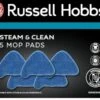 Russell Hobbs Pack of 5 Steam Mop Pads for RHSM1001-G Steam & Clean Mop -Deals Russell Hobbs Store rhpad1001g image
