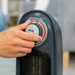 Russell Hobbs 2kW Grey Retro Ceramic Tower Heater -Deals Russell Hobbs Store rhretfh1002g lifestyle 2